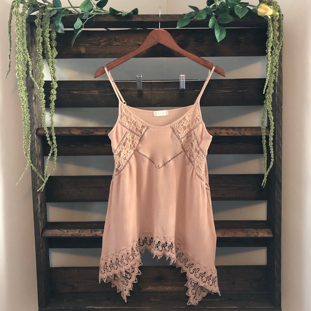 Altar’d State Boho Belle Tank 🌵 Desert Rose